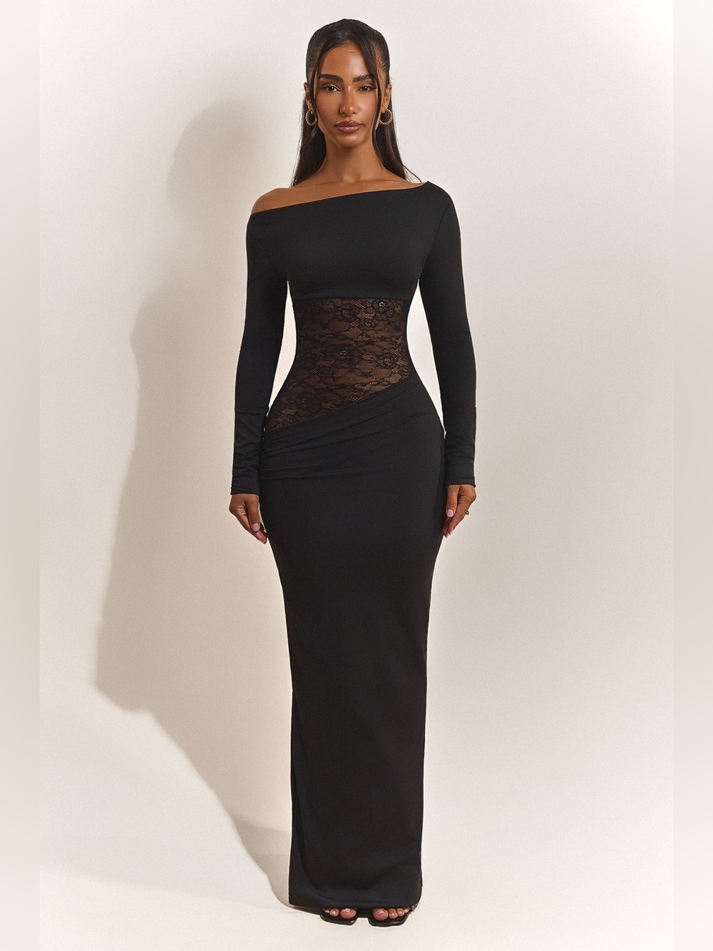 MARS THE LABEL THE TEIGAN MAXI LONG DRESS size UK 16 US 12 NEW